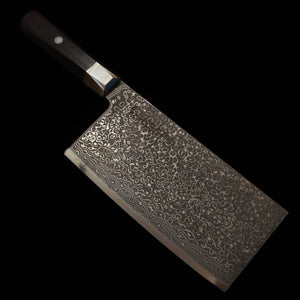 Cutelo chinês Zanmai MCUSTA Especial Encomenda Damasco (180mm)