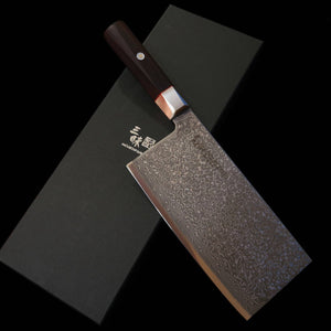 Cutelo chinês Zanmai MCUSTA Especial Encomenda Damasco (180mm)