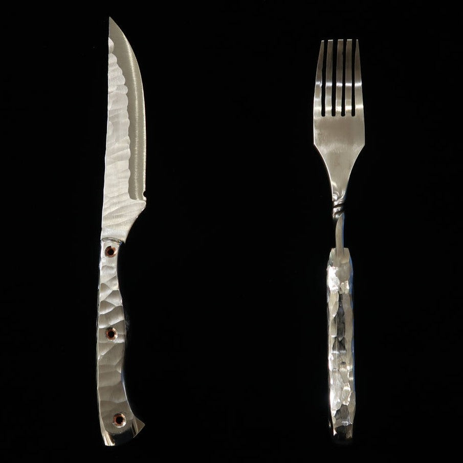 Conjunto de garfo e faca para steak PROMETHEUS Thor Cabo HS (85mm)
