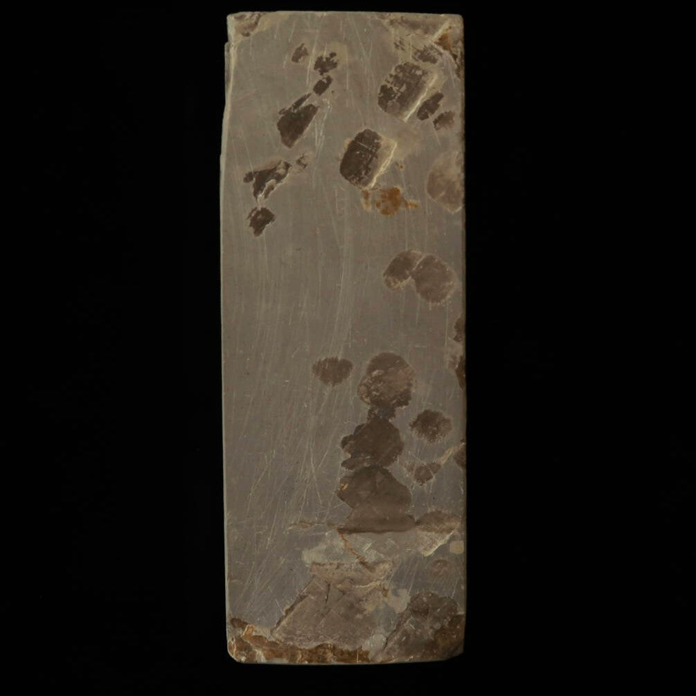 Pierre à aiguiser naturelle - Yaginoshima Awasedo - Asagi - Modèle 30 (77 x 207 x 36 mm)