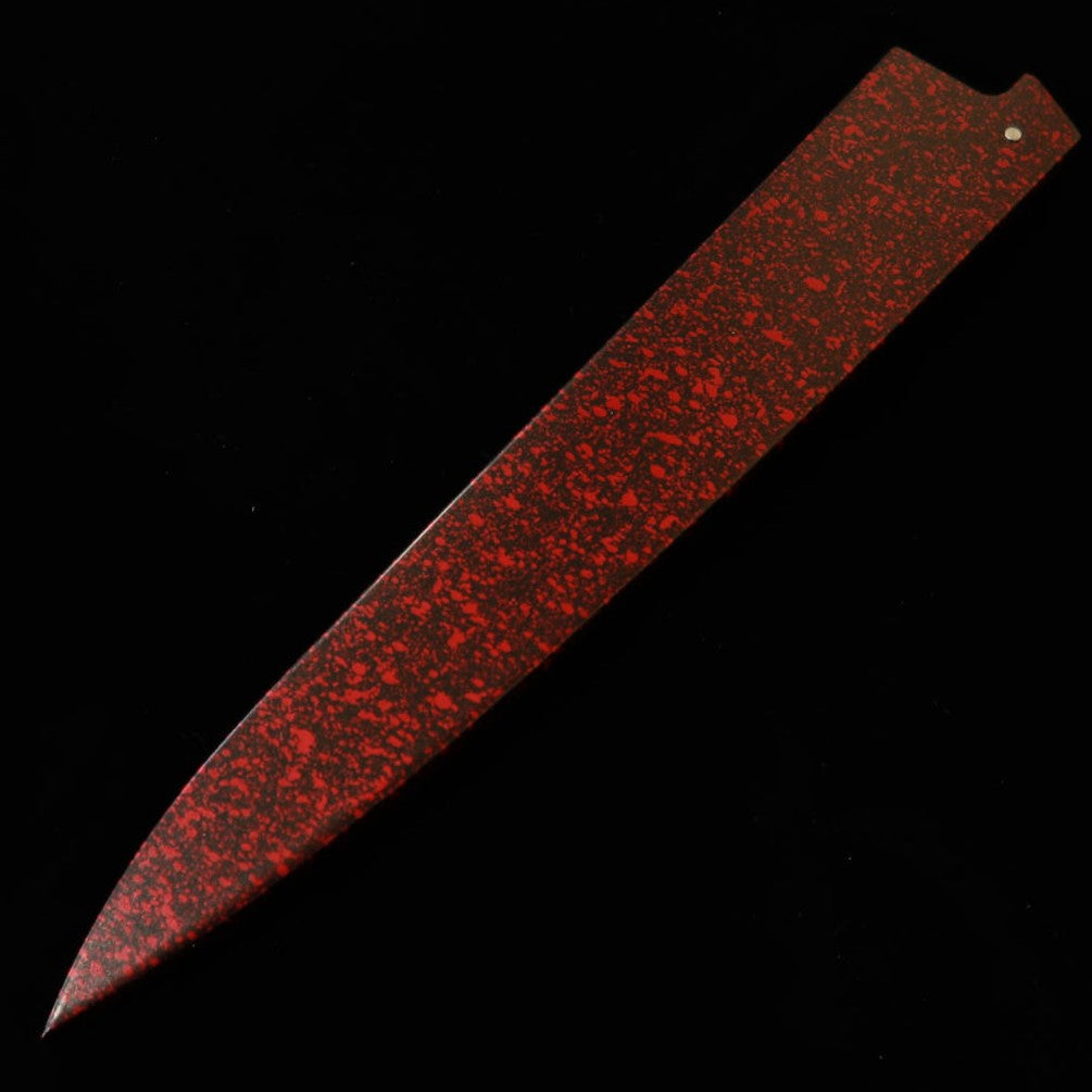 Saya ZANMAI para Sujihiki na cor Vermelha (240/270mm)