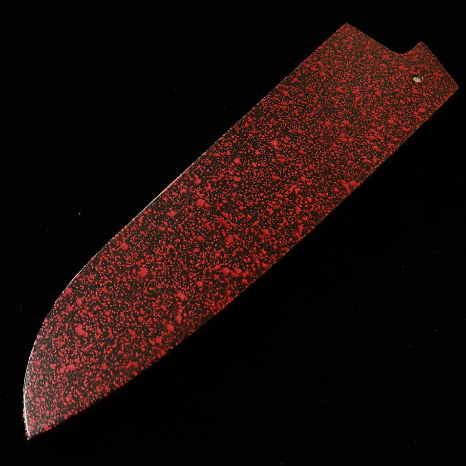 Saya ZANMAI para faca Santoku, vermelha (180mm)