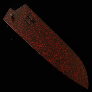 ZANMAI Zanmai Bainha para pequeno Santoku, vermelha (150 mm)