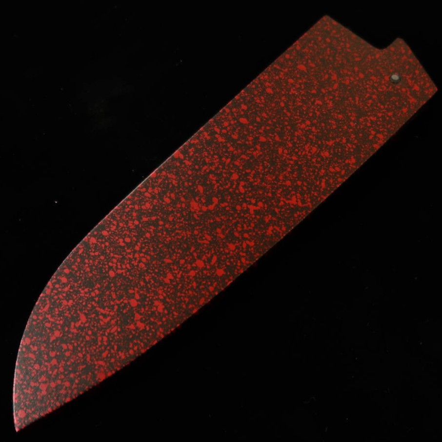 ZANMAI Zanmai Bainha para pequeno Santoku, vermelha (150 mm)