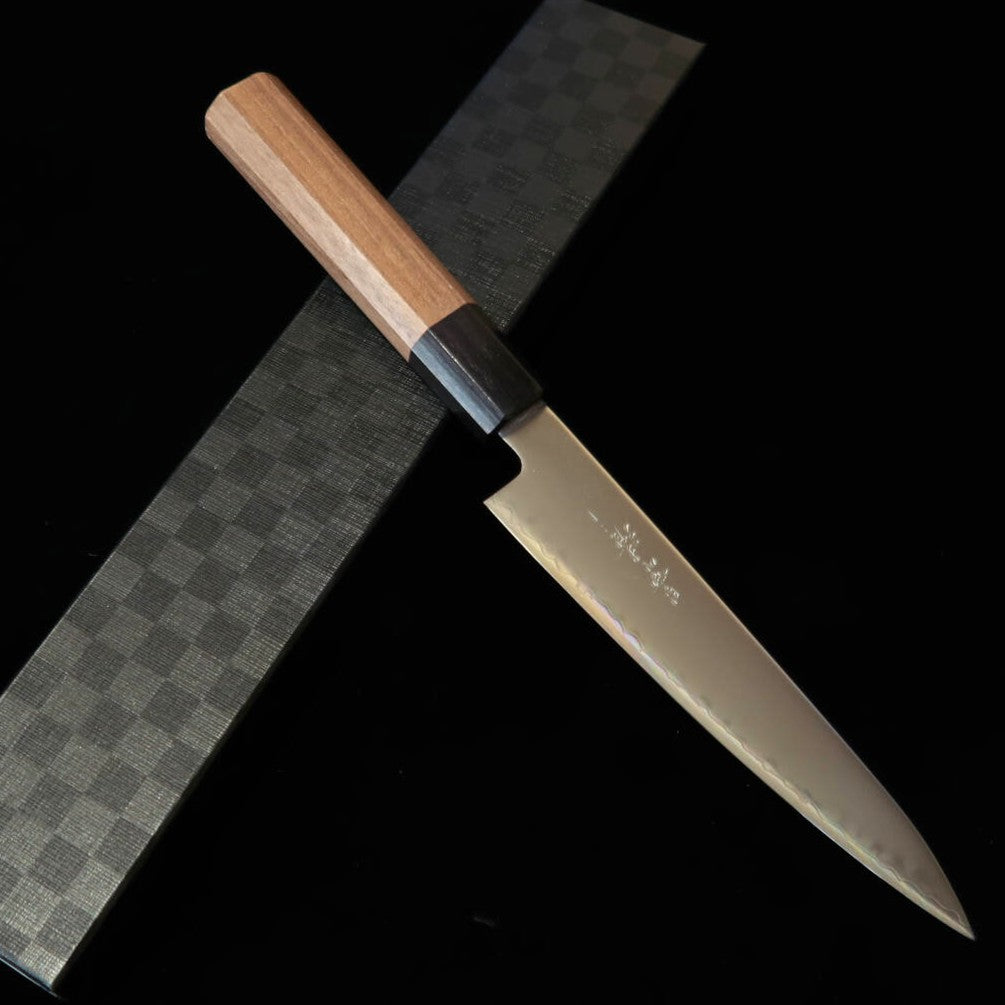 Petty KAGEKIYO Chromax Semi-Inox Cabo Octogonal de Nogueira (150mm)