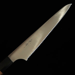 Kagekiyo KAGEKIYO inox manche octogonal en noyer, couteau à pain (240mm)