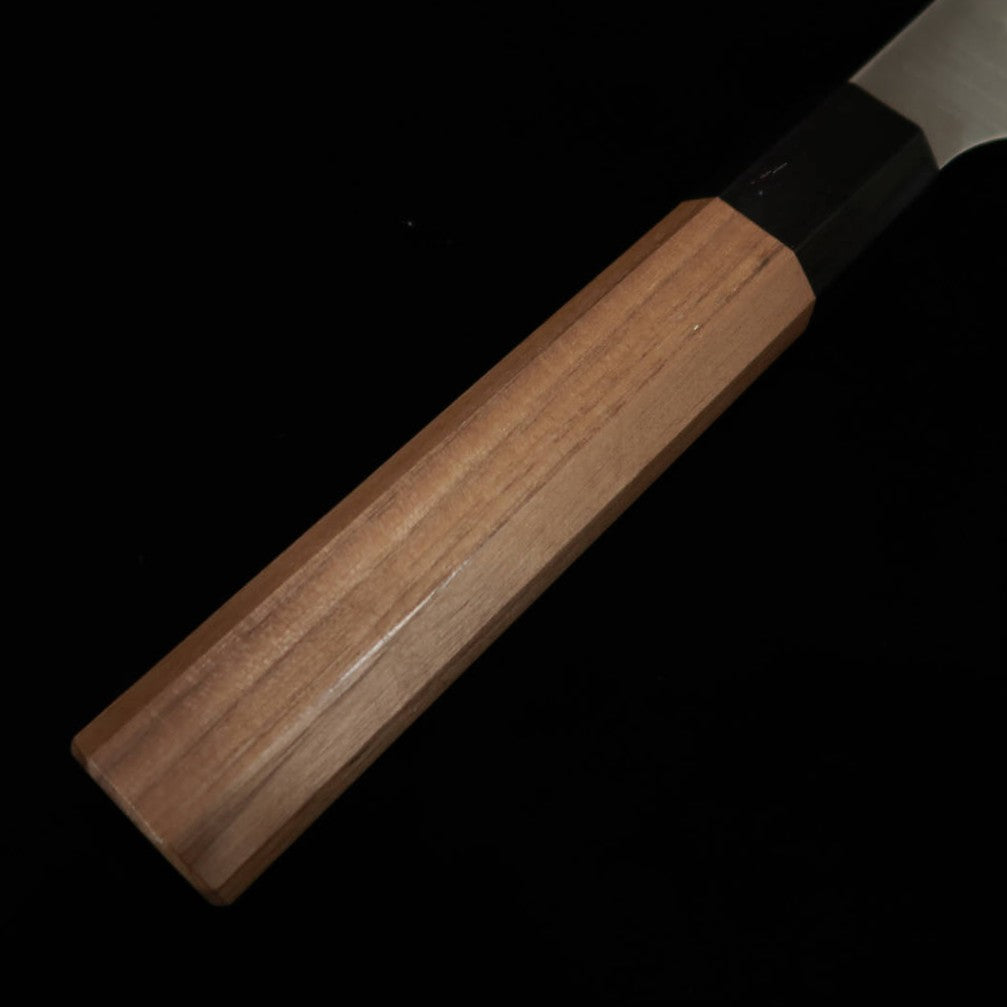 Kagekiyo KAGEKIYO inox manche octogonal en noyer, couteau à pain (240mm)