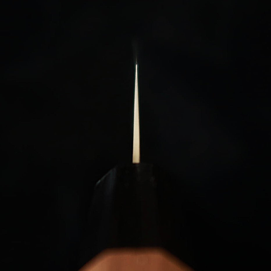 Kagekiyo KAGEKIYO inox manche octogonal en noyer, couteau à pain (240mm)