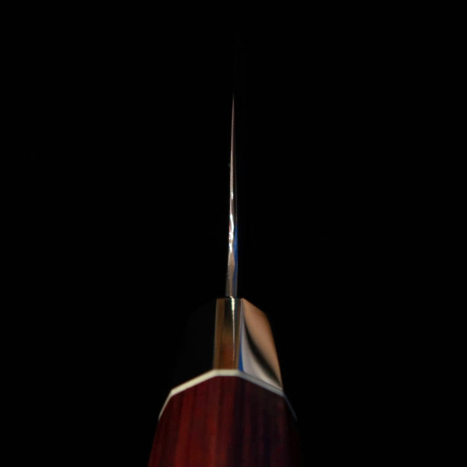 [New Standard] ZANMAI MCUSTA Revolution 3 Red Santoku (180mm)