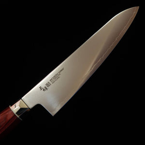 Gyuto [Nuevo estándar] ZANMAI MCUSTA Revolution 3 rojo (210mm)