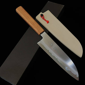 景清 KAGEKIYO 極上 白紙二号 桜八角柄 和三徳 (180mm)