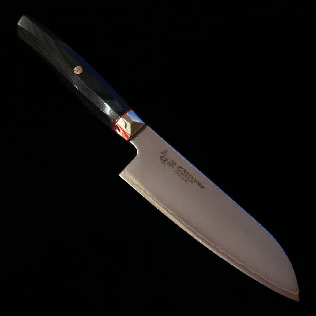 [Novo Clássico] MCUSTA ZANMAI Revolution 3 Preto Santoku Pequena (150mm)