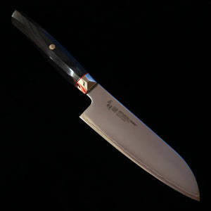 Faca Santoku MCUSTA ZANMAI Revolution 3 Preto [Novo Modelo] (150mm)