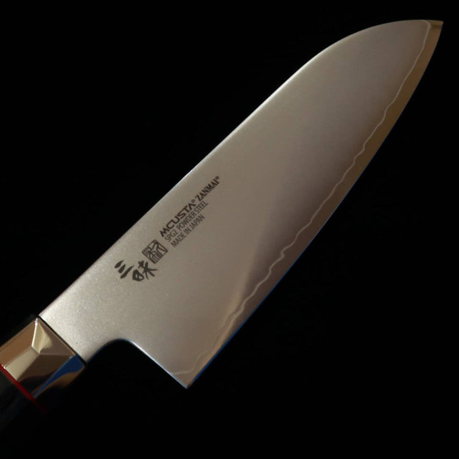 【Nouvelle référence】MCUSTA ZANMAI Révolution 3 Noir Petit Santoku (150 mm)