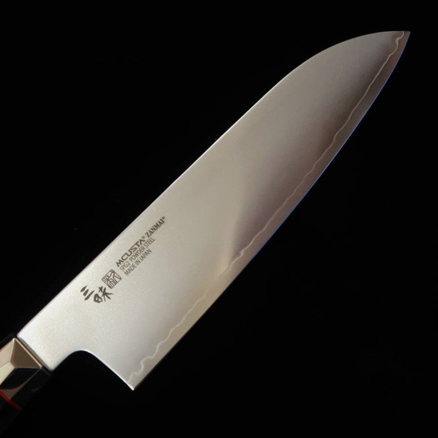 [New Standard] ZANMAI MCUSTA Revolution 3 Black Santoku (180mm)
