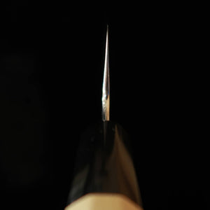 MIURA佩 Miura – Obidama, gyuto Shirogami n°1, finition miroir, manche octogonal en magnolia (210/240 mm)
