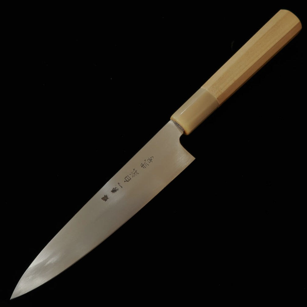 三浦頂MIURA Itadaki 田中義一 ペティ 白紙二号 水牛朴八角柄 （150mm）