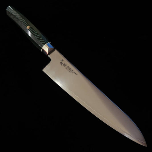 【Nueva referencia】MCUSTA ZANMAI Zanmai Revolution 3 Verde Gyuto (210 mm)