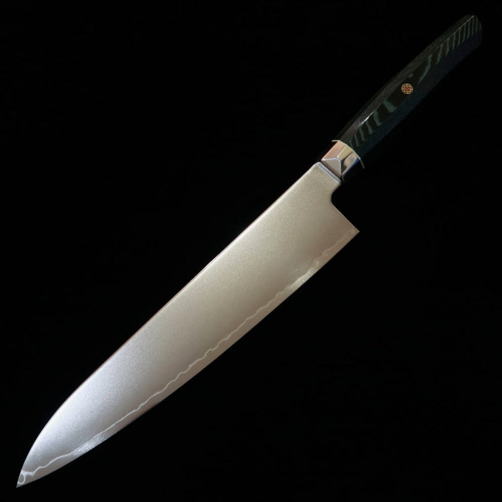 Gyuto 【Nueva referencia】MCUSTA ZANMAI Zanmai Revolution 3 Verde (210 mm)