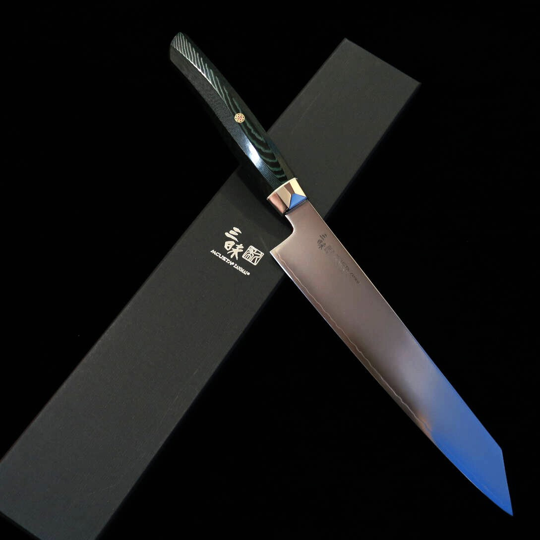 Kiritsuke 【Nuevo estándar】MCUSTA ZANMAI Revolution 3 Verde (230mm)