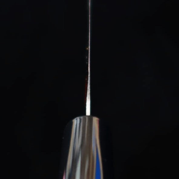 Sumikama TORA Kasumi Petty Knife, Molybdenum Steel, Black Lacquered Wood Handle, No. 36845 (150mm)