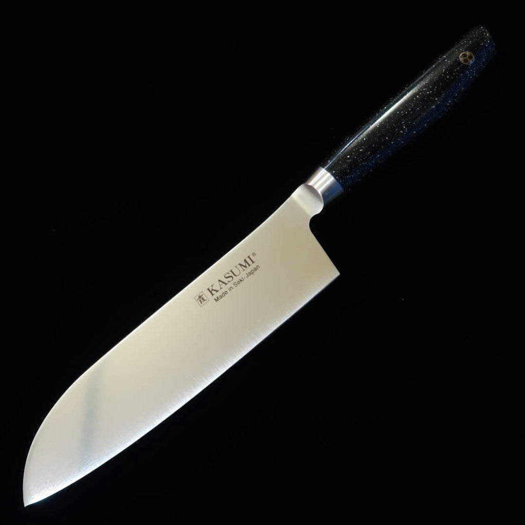 SUMIKAMA Kasumi VG-10 PRO Santoku, manche en marbre artificiel No.54018 (180 mm)