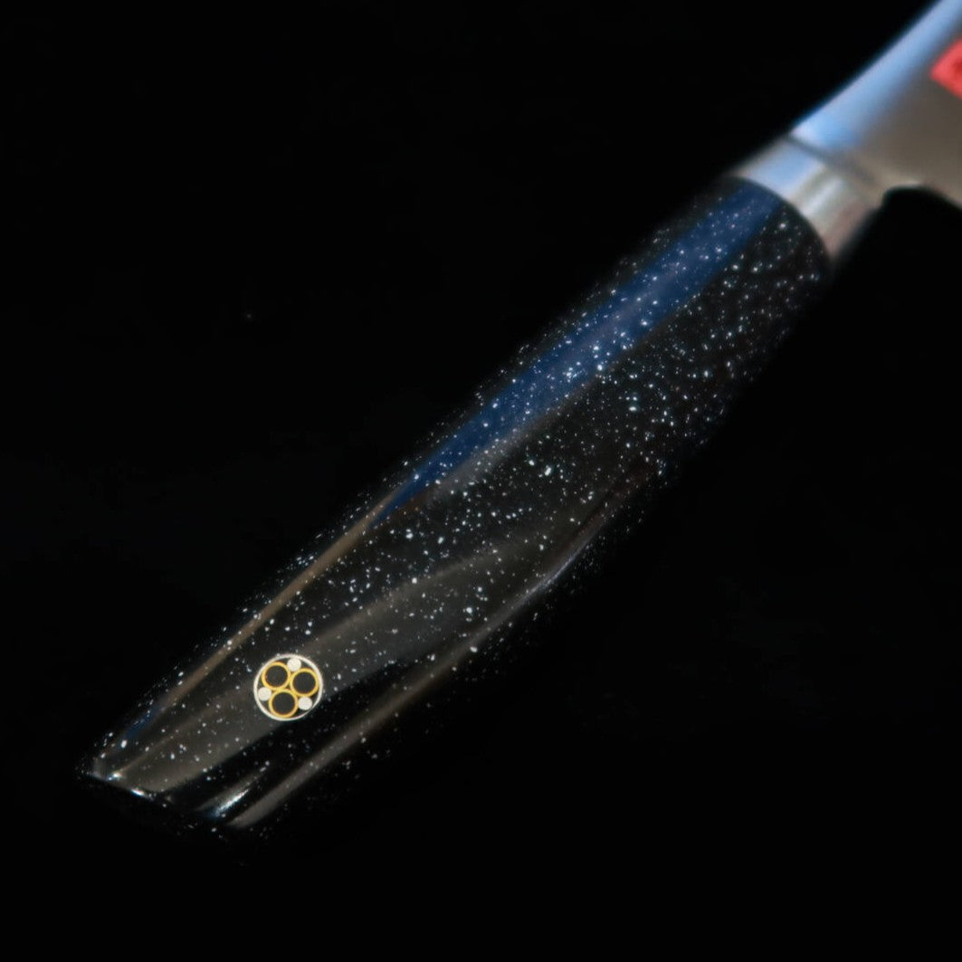 SUMIKAMA Kasumi VG-10 PRO Santoku, manche en marbre artificiel No.54018 (180 mm)