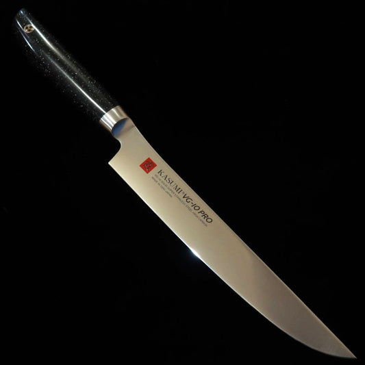 SUMIKAMA Kasumi VG-10 PRO Carving, manche en marbre artificiel No.54020 (200 mm)