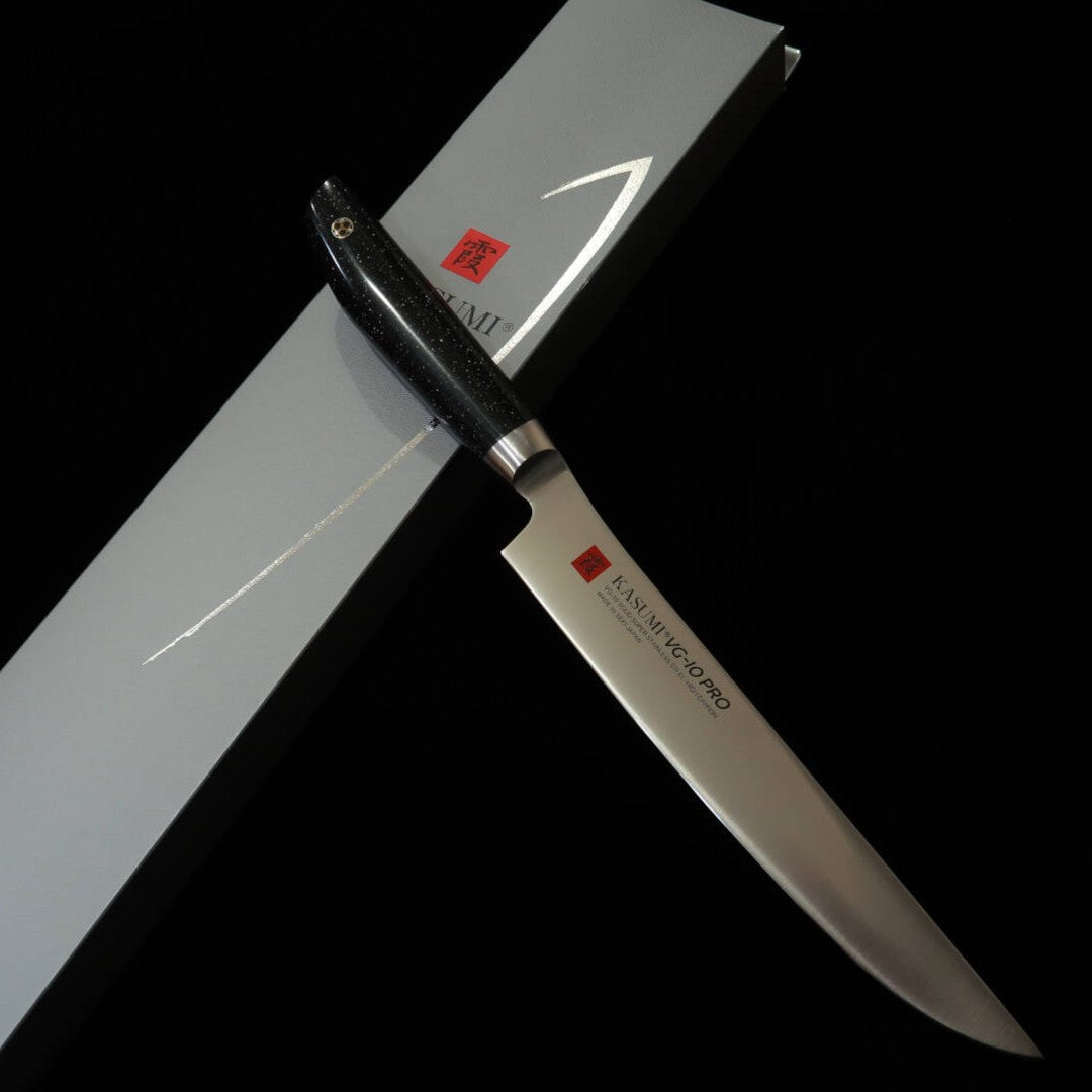 Sumikama Kasumi VG-10 PRO Cuchillo trinchador mango de mármol sintético No.54020 (200mm)