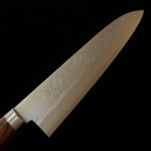 MIURA Yukika – Gyuto VG10, damas nashiji, manche en acajou (180 mm)