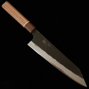 Miura MIURA Genbu Gyuto tipo espada, Shirogami nº2, acabado negro, mango octogonal SGW (210 mm)