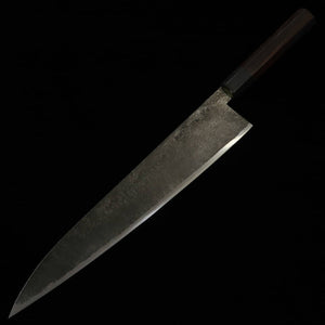 Takeda Hamono TAKEDA, forge artisanale Bitchu, lame Sasano (shaku), acier Hitachi Aogami Super (300 mm)