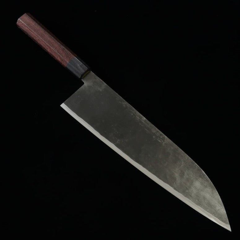 Takeda Hamono TAKEDA Forja manual Bitchū Gyuto (grande) acero Hitachi Aogami Super (270 mm)