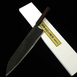 TAKEDA Takeda forja manual Bitchū gyuto (extra grande) acero Hitachi Aogami Super (300 mm)