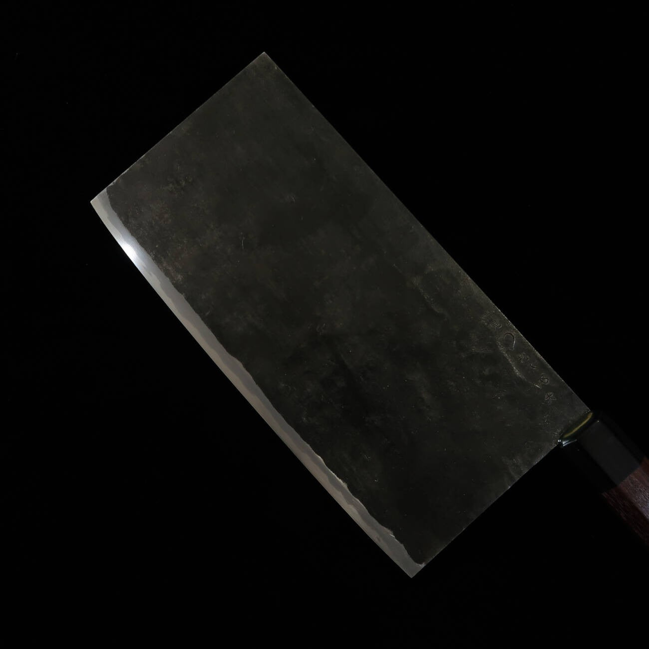 TAKEDA Forja a mano estilo Bitchu Cuchillo chino grande Acero Hitachi Aogami Super (220–240 mm)