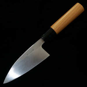 MIURA Miura Ko-deba Acero Gingami No.3 Mango de olmo japonés (keyaki) (105 mm)