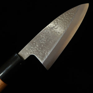 MIURA Miura Ko-deba Acero Gingami No.3 Mango de olmo japonés (keyaki) (105 mm)