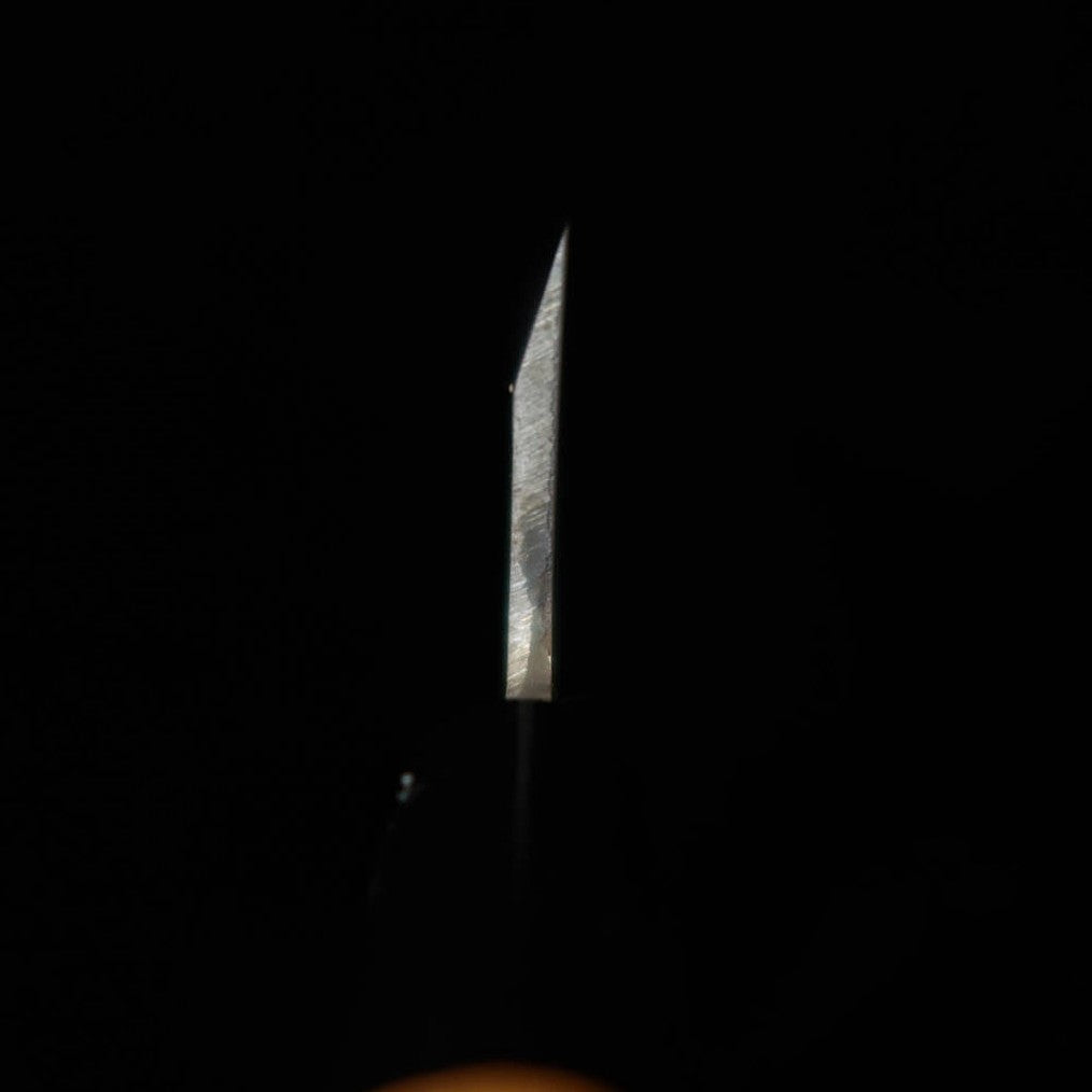 MIURA Miura Ko-deba Acero Gingami No.3 Mango de olmo japonés (keyaki) (105 mm)