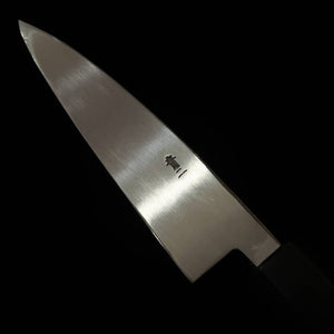 Miura MIURA Aço Azul nº2 Faca Utilitária de Lâmina Simples Cabo Octogonal de Pau-rosa (120mm)