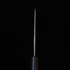 Miura MIURA Aço Azul nº2 Faca Utilitária de Lâmina Simples Cabo Octogonal de Pau-rosa (120mm)