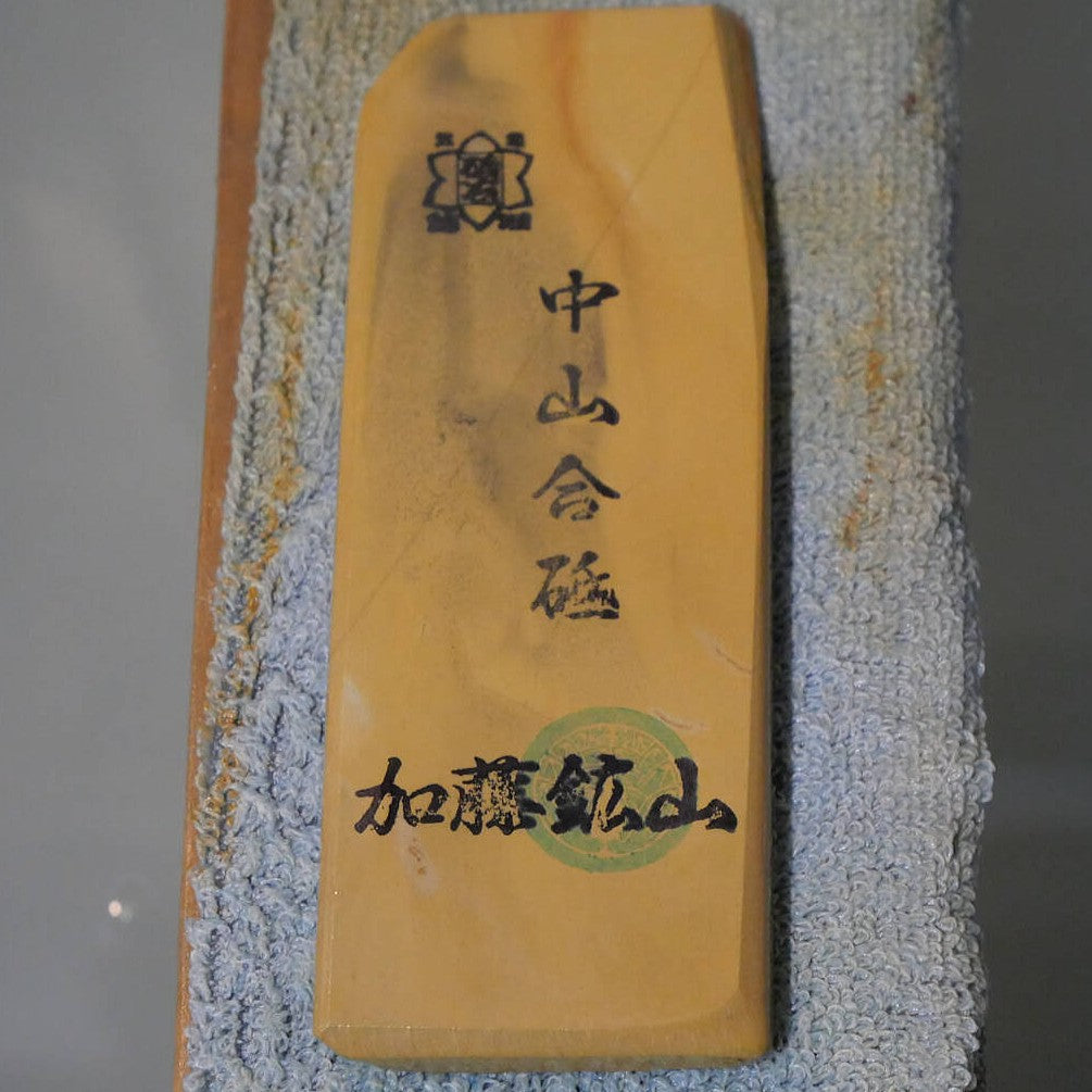 Piedra de afilar natural Nakayama, awasedo, “koppa” 47×135×7 mm