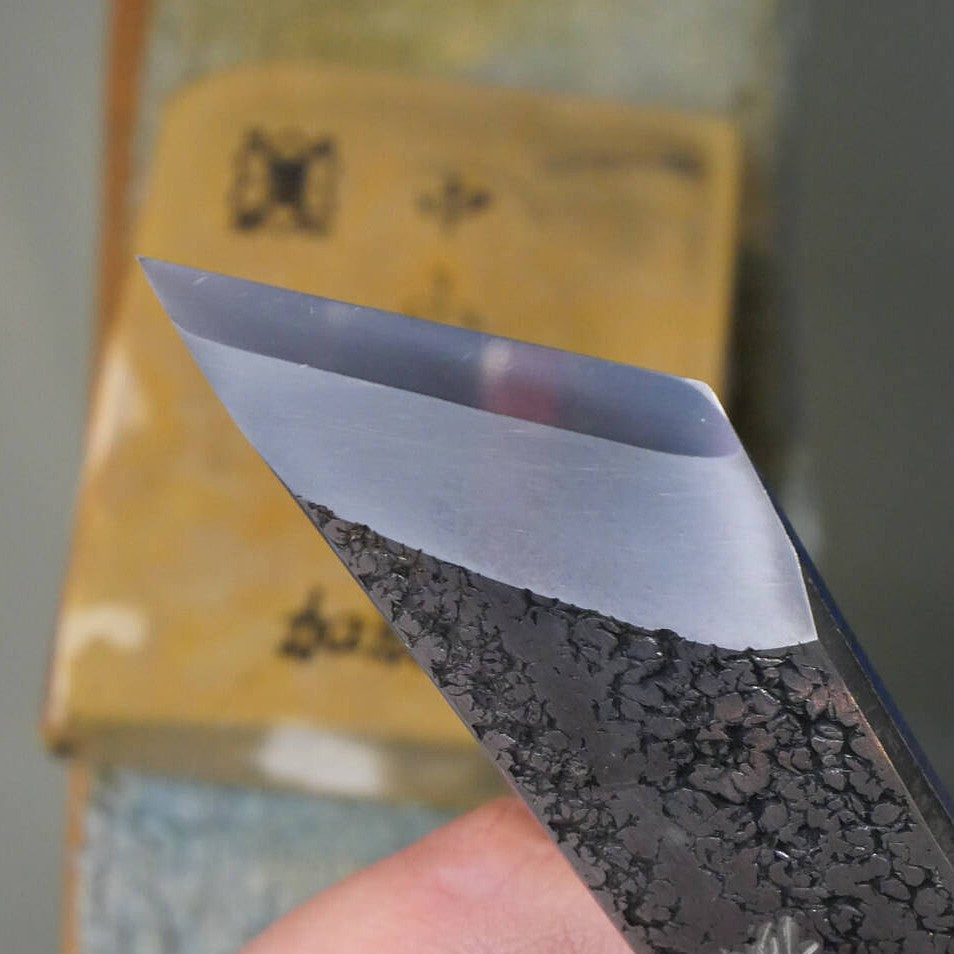 Piedra de afilar natural, Nakayama Aoto, koppa, 69 × 85 × 23 mm