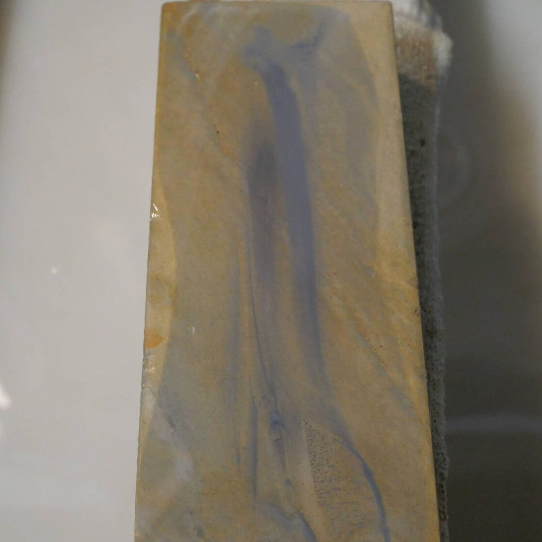Pierre à aiguiser naturelle - Ohira Kozan - Modèle 30 - Ipponsen - Qualité tendre (76 x 208 x 36 mm)
