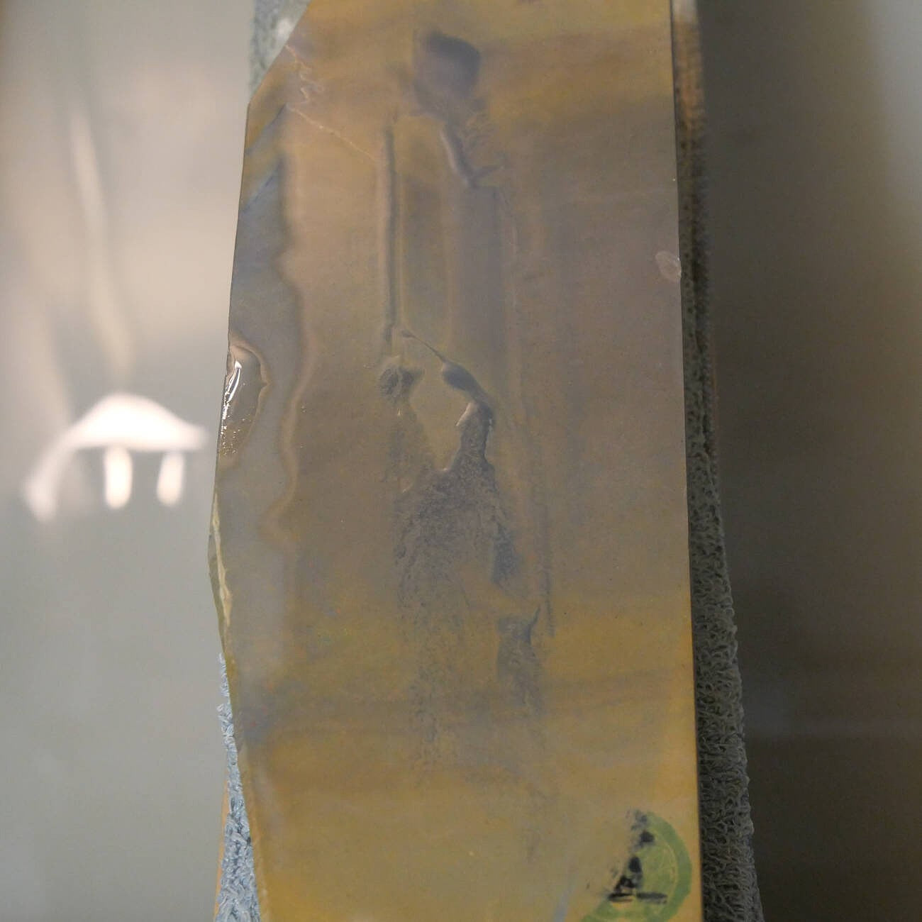 Pierre à aiguiser naturelle - Umachiyama Awasedo - Suita - Modèle 60 - Rare (72 x 164 x 31 mm)