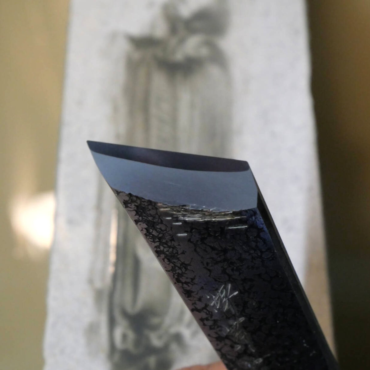 Piedra de afilar natural Iyo Aoto Aoboshi 93×217×35 mm