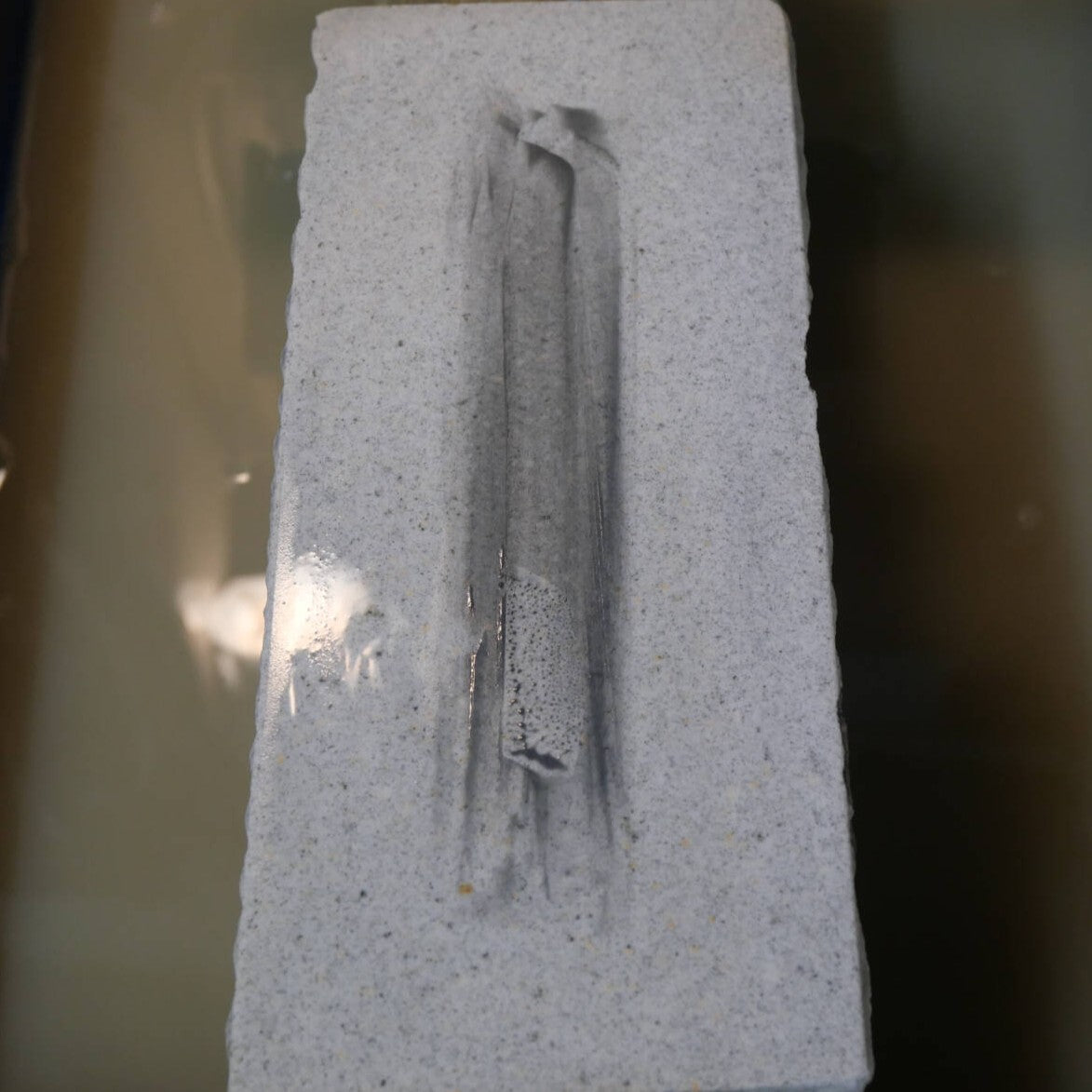 Pierre à aiguiser naturelle Iyo Meito « Aohoshi » 93×218×35mm