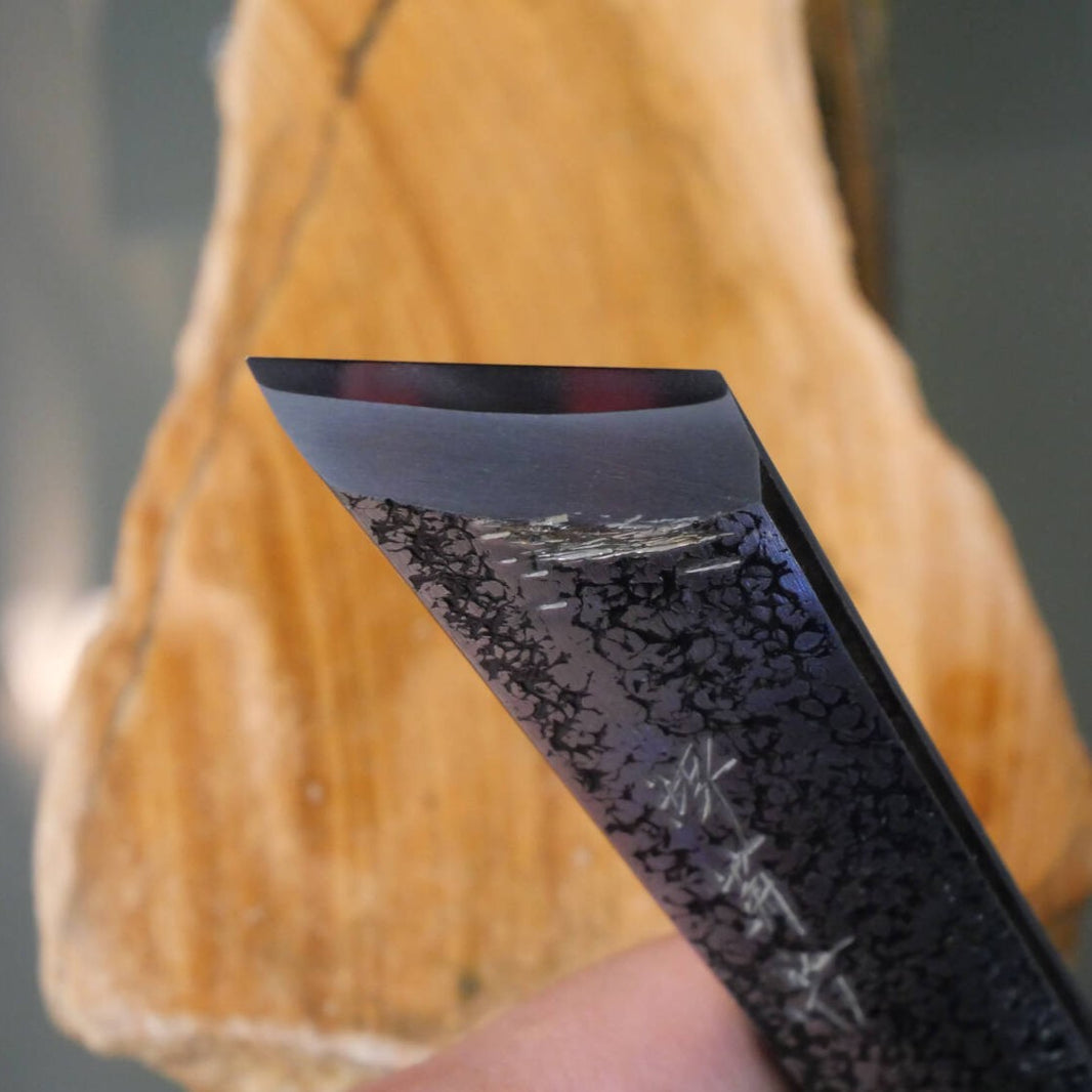 Miotsukushihime Pedra de Afiar Natural Iyo-Meito T50 Veios Vermelhos 112×207×20 mm