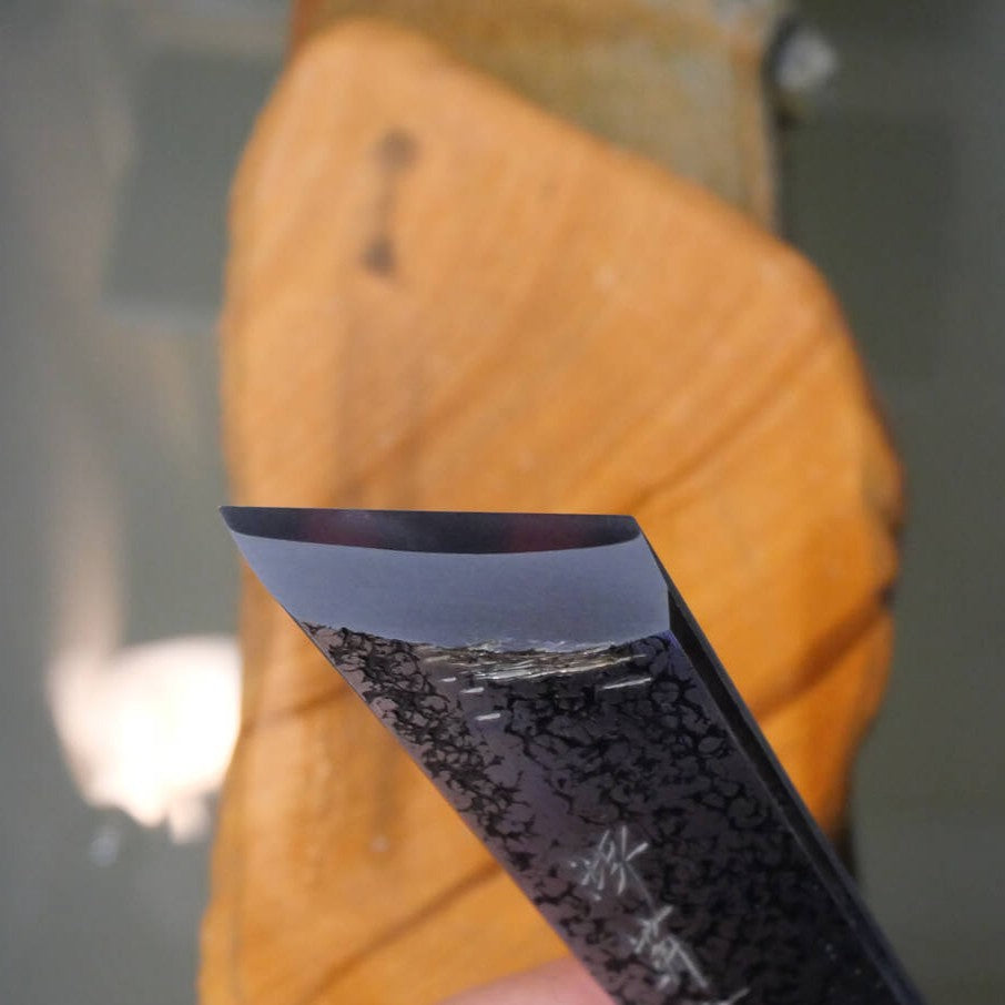 Miotsukushihime Pedra de Afiar Natural Iyo-Meito M29 Veios Vermelhos 92×197×30 mm