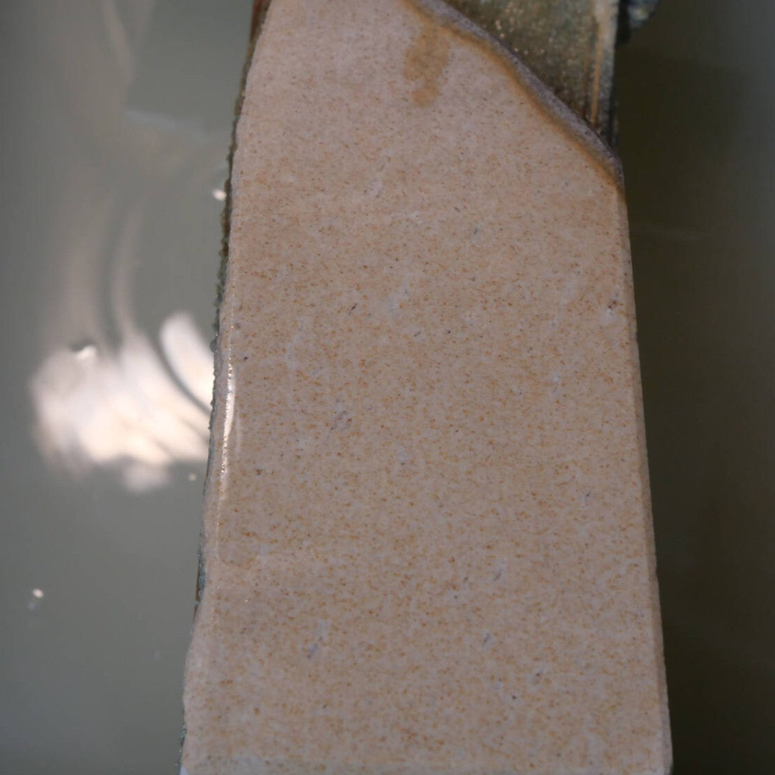 澪つくしひめ 天然砥石 伊豫銘砥 M43　こくぞ しろ　79×181×29mm