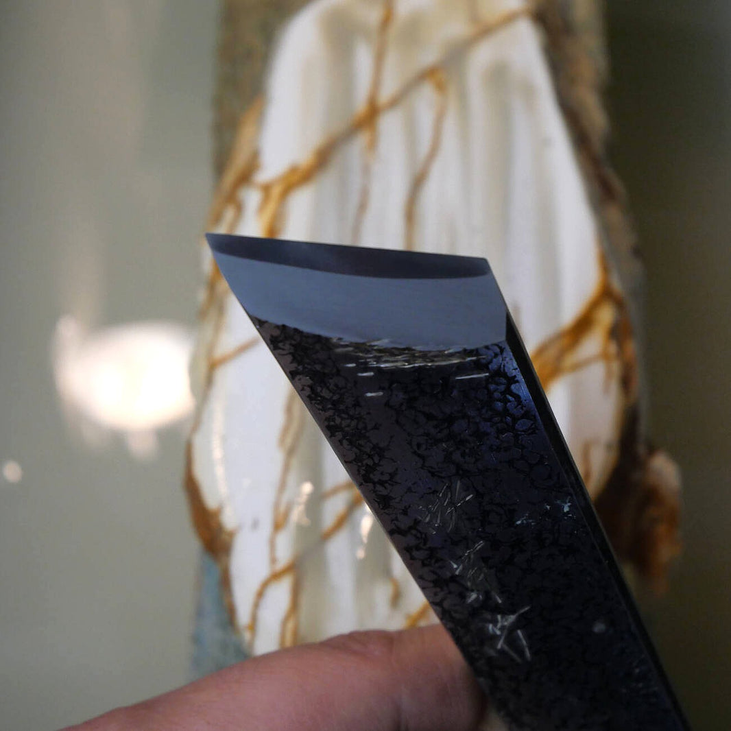 Miotsukushihime pedra natural Iyo Meito M45 Koume 94 × 222 × 30 mm
